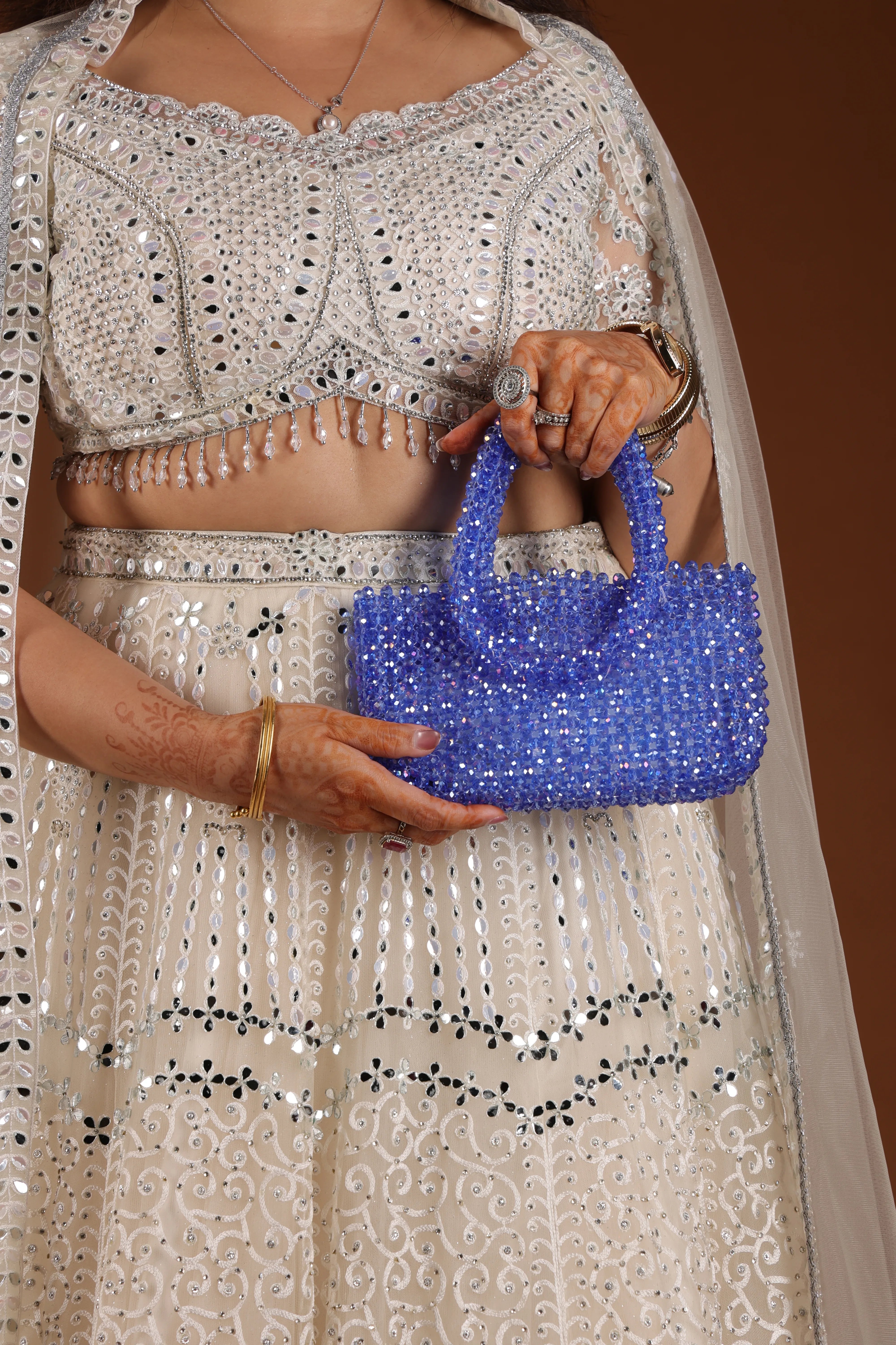 Blue Royal Beaded Bliss