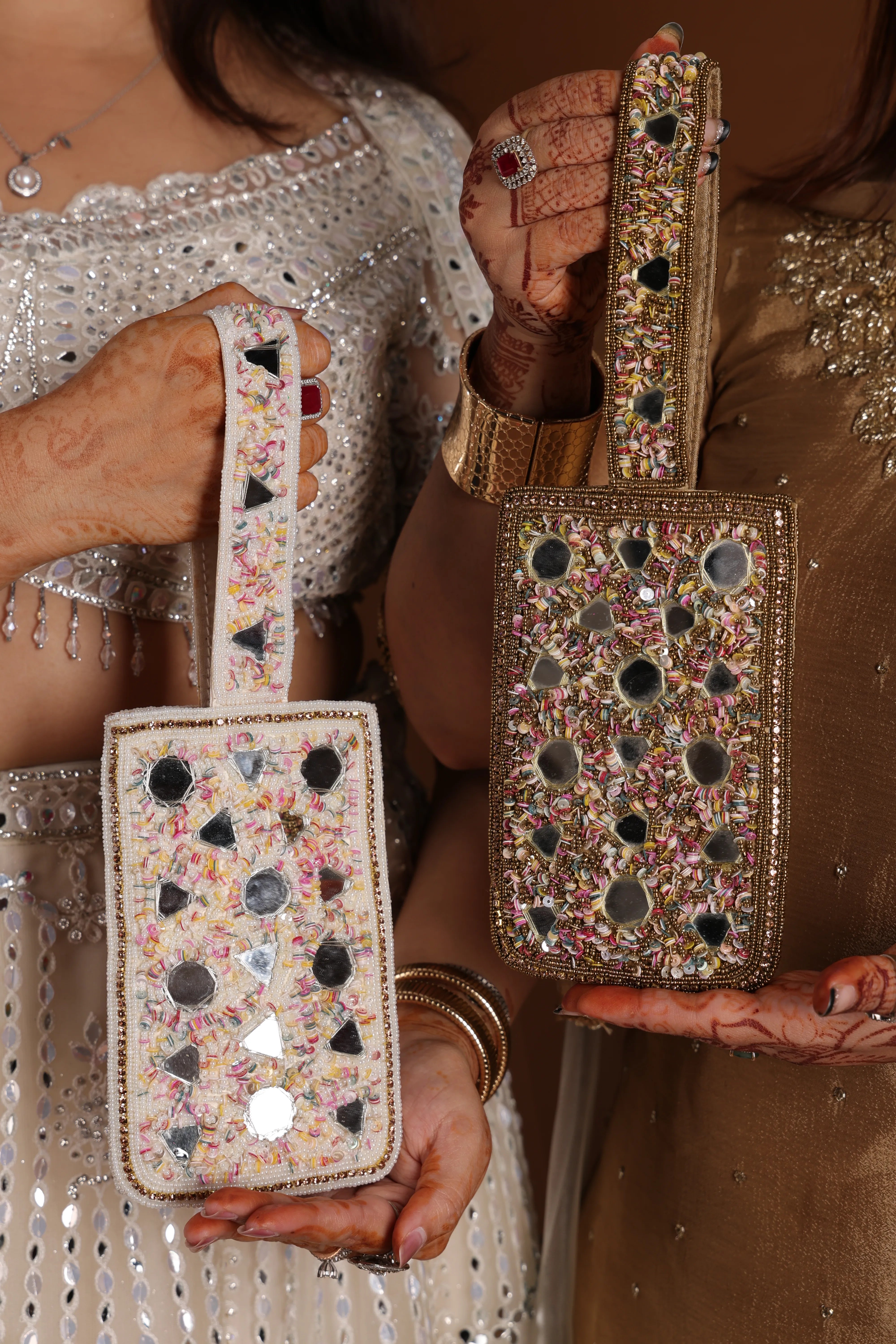 Champagne Ivory Clutch