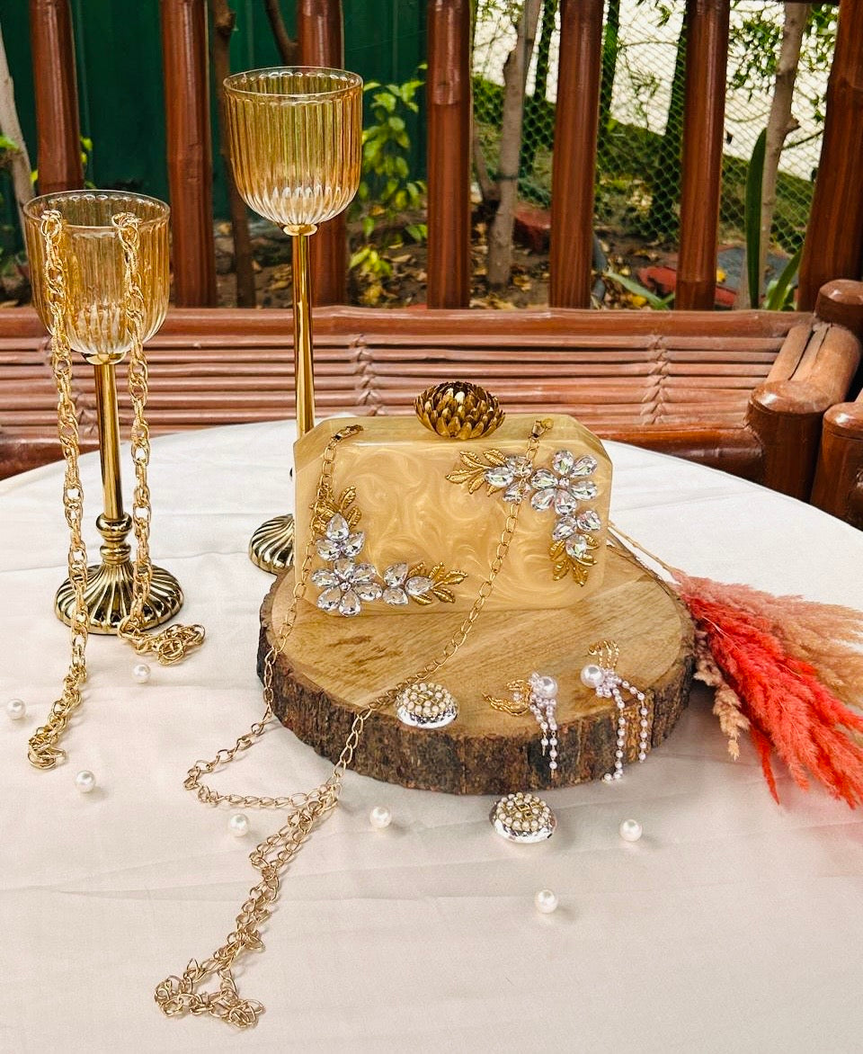 Champagne Gold Clutch