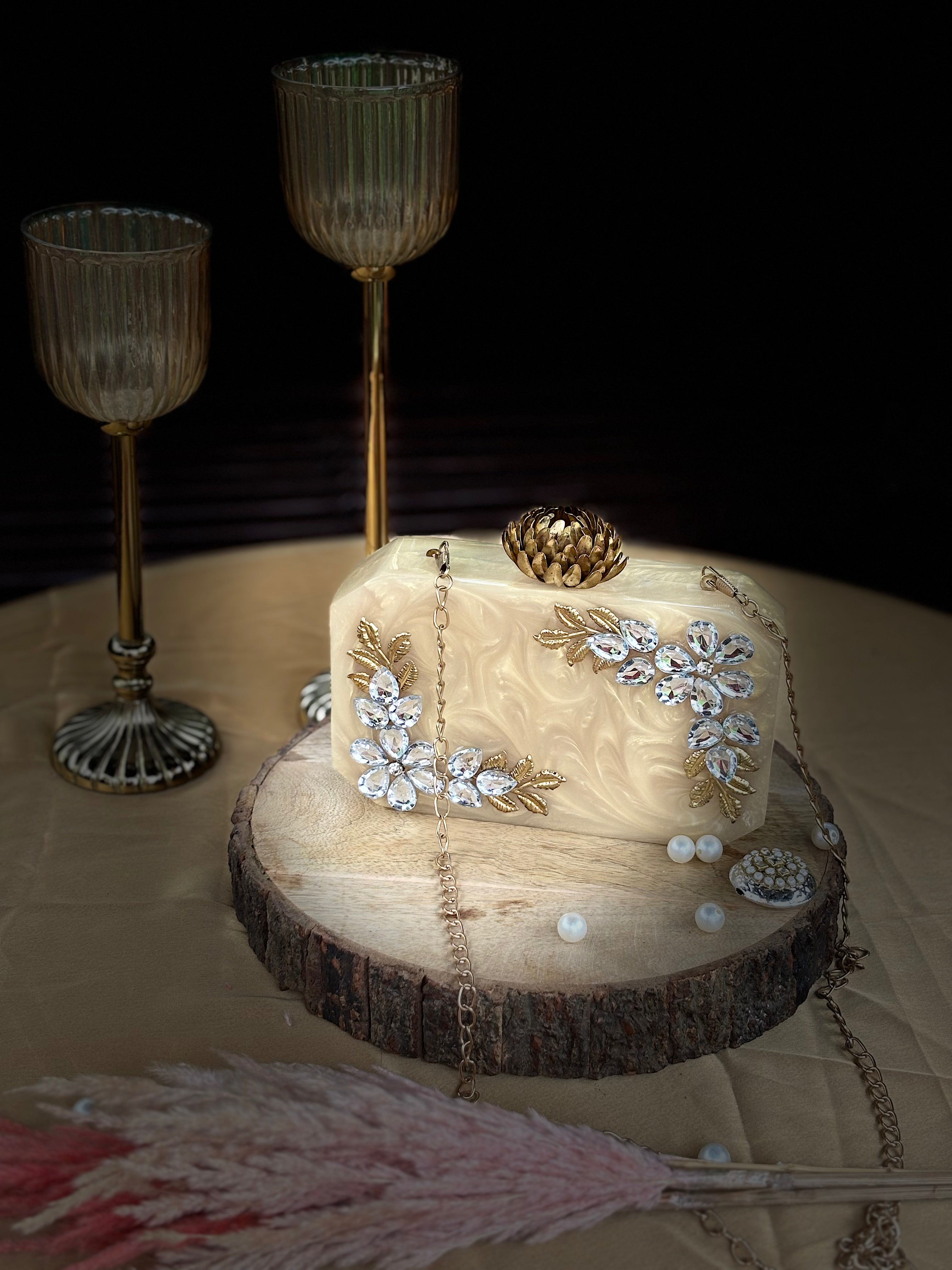 Champagne Gold Clutch